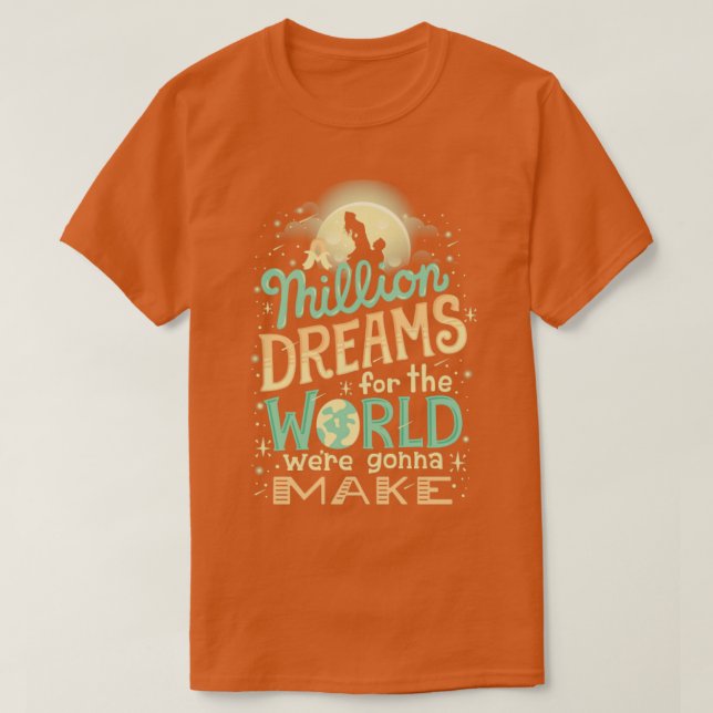 T-shirt Des millions de rêves (Design devant)