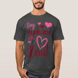 T-shirt Des minuscules humains m'ont volé le coeur Saint-V