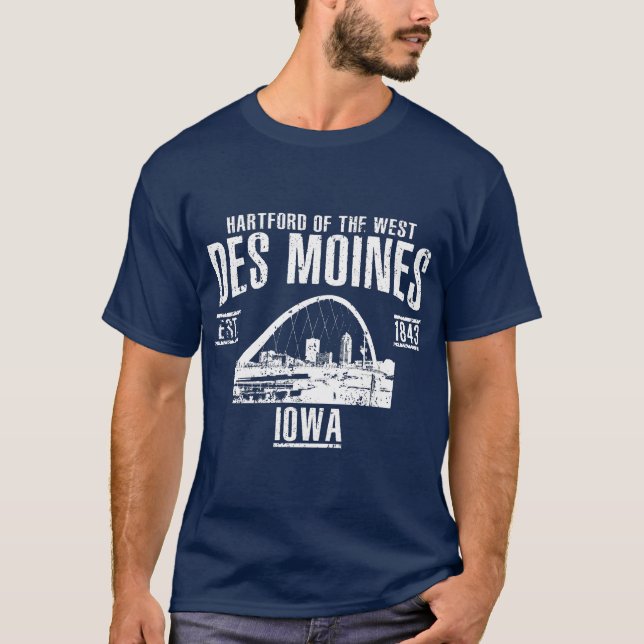 T-shirt Des Moines (Devant)