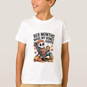 T-shirt Des mois meilleurs rendent mes os heureux Noël