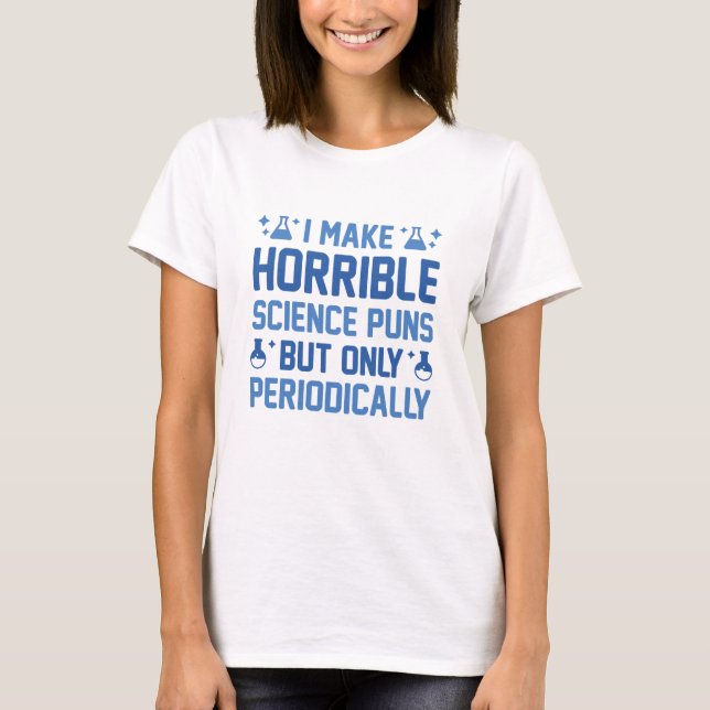 T-shirt Des mondes scientifiques horribles (Devant)