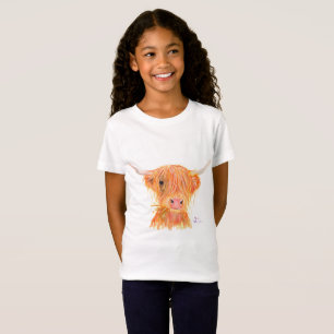 T-shirt des montagnes de "Fergus" de vache