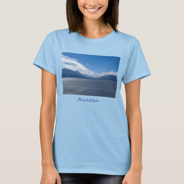 T-shirt des montagnes de l'Alaska (Devant)