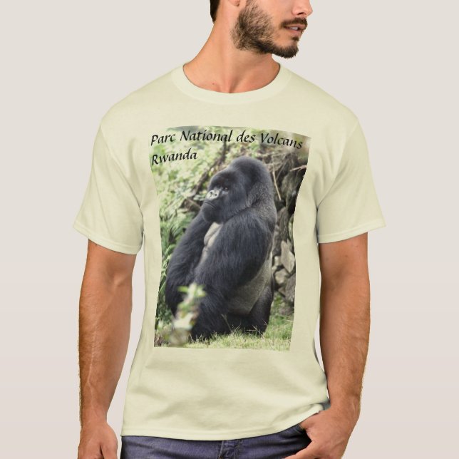 T-shirt DES national Volcans Rwanda de Parc (Devant)
