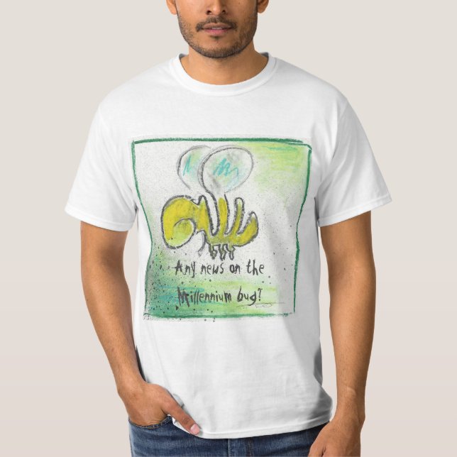 T-shirt Des nouvelles sur le bogue du millénaire ? (Versio (Devant)