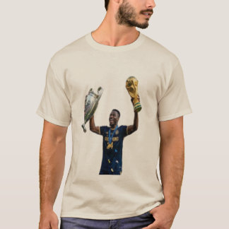 T-shirt Des nuits européennes aux scènes mondiales, il a t