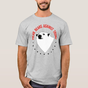 T-shirt Des ours polaires contre Trump