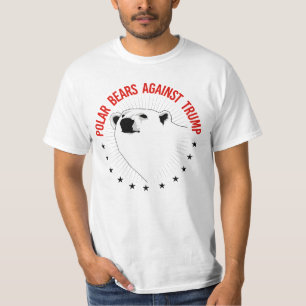 T-shirt Des ours polaires contre Trump