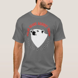 T-shirt Des ours polaires contre Trump
