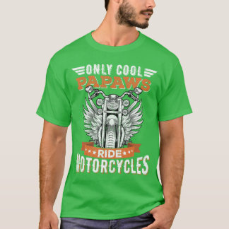 T-shirt Des papas cool roulent en moto Vélo Cyclisme pour