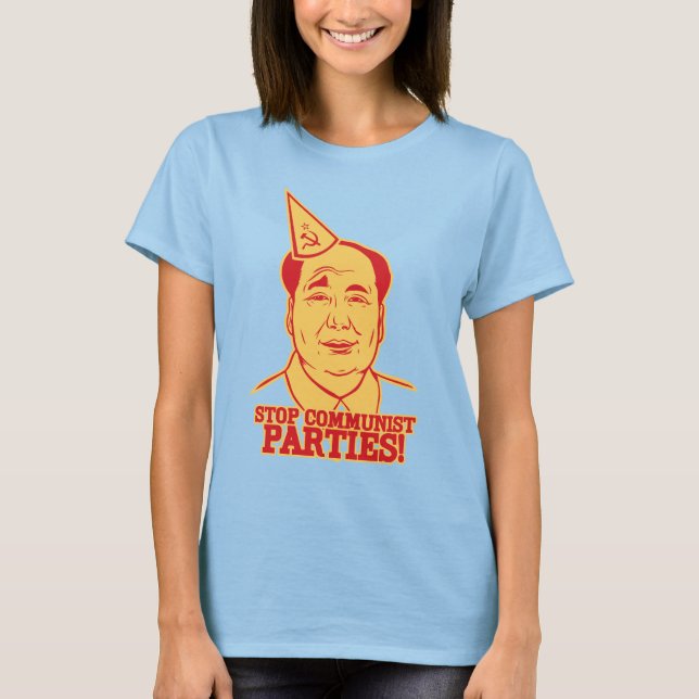 T-shirt des partis communistes (Devant)