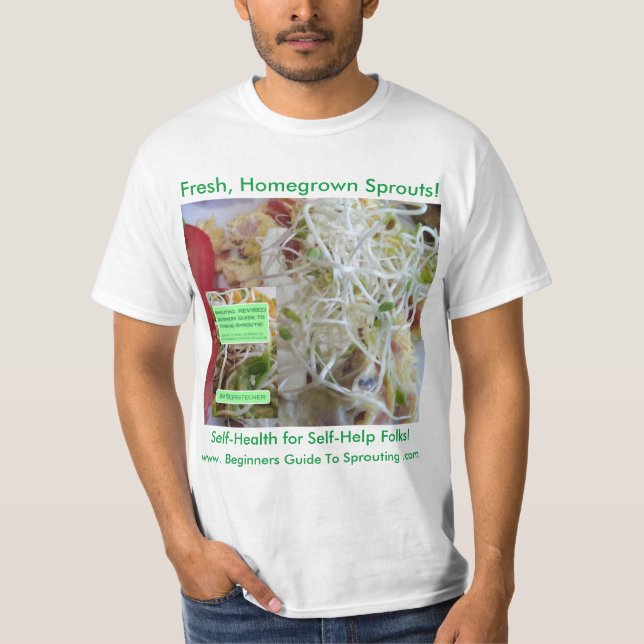 T-shirt Des Pâtes De Fruits ! L'auto-santé pour les gens q (Devant)