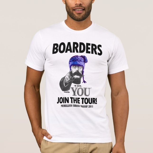 T-shirt Des pensionnaires nous vous voulons ! (Devant)