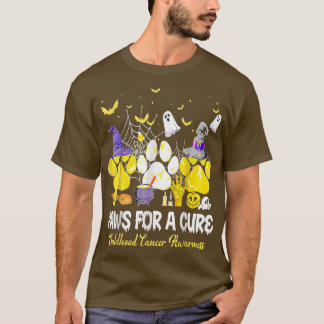 T-shirt Des Piges Mignonnes Pour Une Sensibilisation Cure