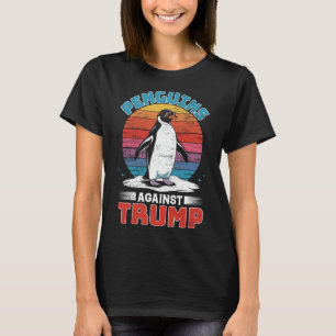 T-shirt Des pingouins contre Trump Des Pingouins Flippers