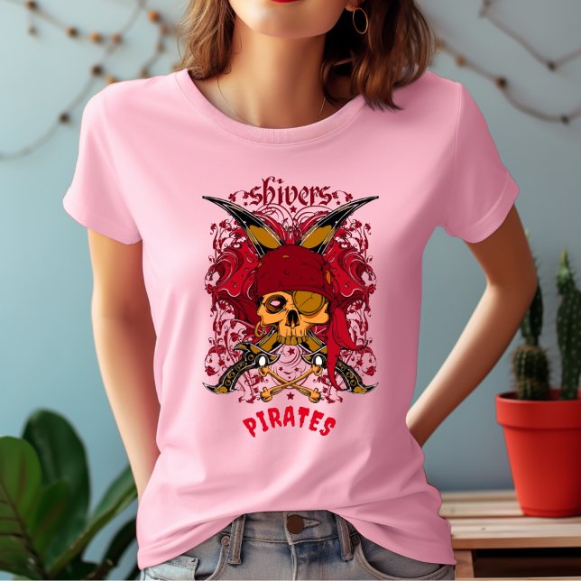 T-shirt des pirates des navires (Créateur téléchargé)