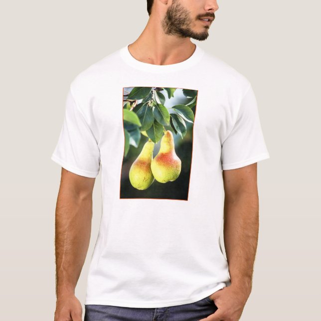 T-shirt Des poires sur un arbre photo (Devant)