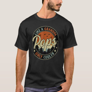 T-shirt Des Pops Comme Un Grand-Père Seulement Glacière Vi