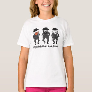 T-shirt des rabbins dansants pour filles juives