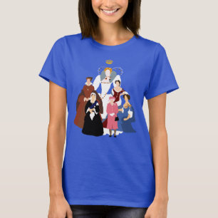 T-shirt des Reines d'Angleterre