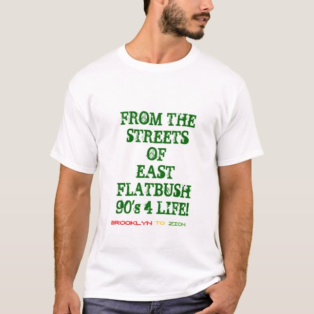 T-SHIRT DES RUES OFEAST FLATBUSH (Devant)