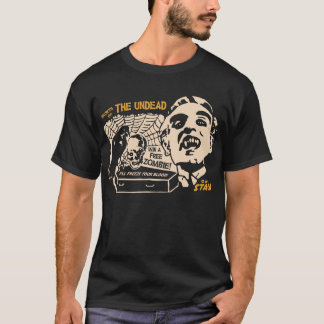 T-shirt Des secrets des vampires - gagnez un zombi LIBRE !