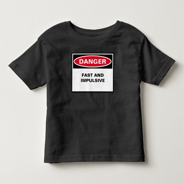 T-shirt des signes de danger (Devant)