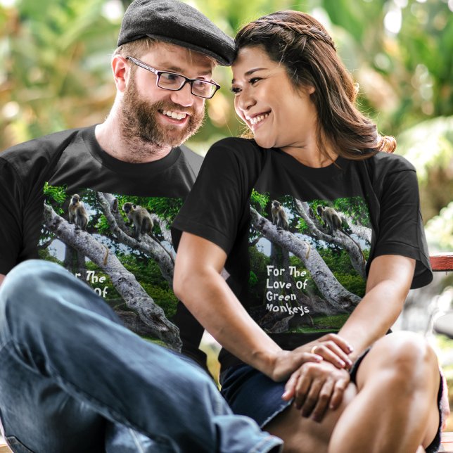 T-shirt des singes verts de la Barbade (Créateur téléchargé)