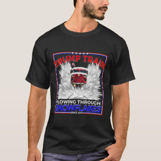 T-shirt Des Snowflakes Au Président Trump ! Train Maga Tru