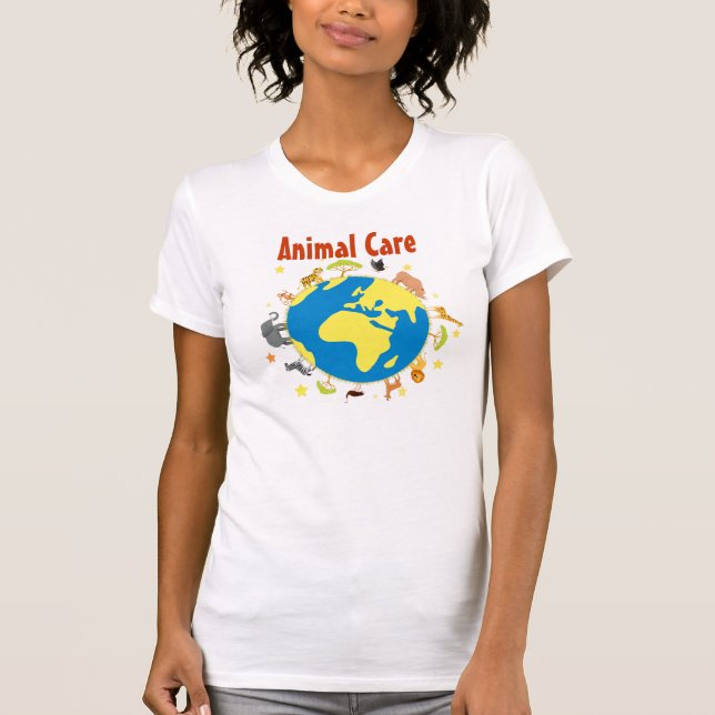 T-shirt des soins des animaux - femmes (Devant)