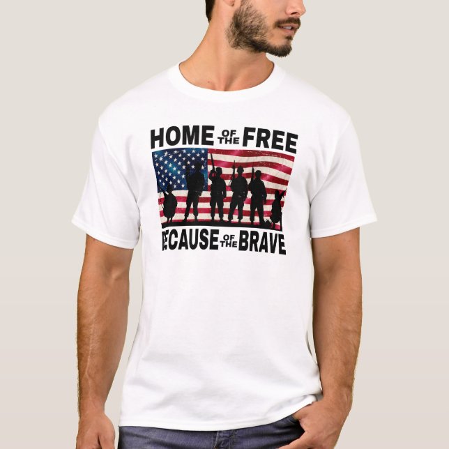 T-shirt des soldats du Free Flag (Devant)