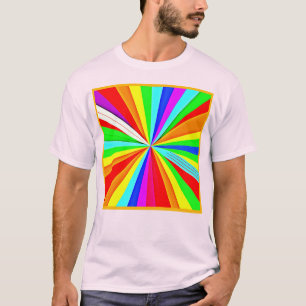 T-shirt Des teintes vibrantes et captivantes Motif coloré