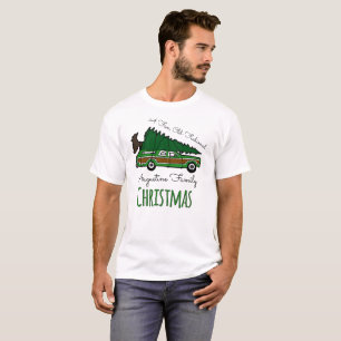 T-shirt Des vacances démodées de Noël d'amusement