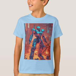 T-shirt Des vengeurs dans un environnement urbain dense