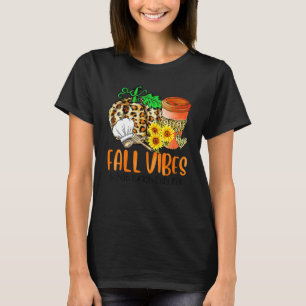 T-shirt Des Vibes Automatiques Et Ce Citrouille Lunch Lady