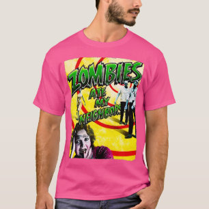T-SHIRT DES ZOMBIES MANGENT MES VOISINS