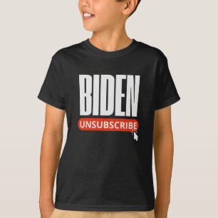 T-shirt Désabonnement Biden Trump Jour d'ouverture