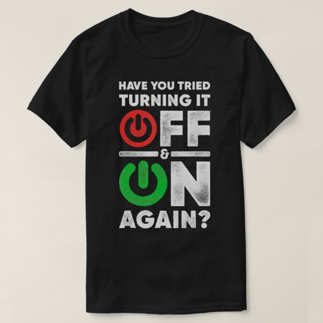 T-shirt Désactivé Et Encore Drôle Programmation Informatiq (Design devant)
