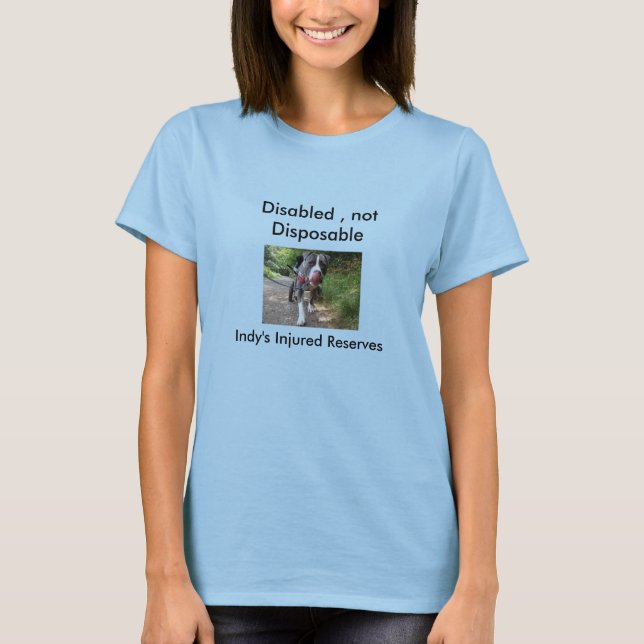 T-shirt Désactivé Non jetable (Devant)