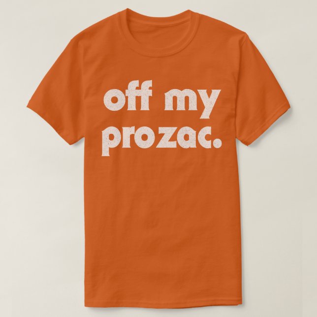 T-shirt Désactiver ma conception de typographie rétro Proz (Design devant)