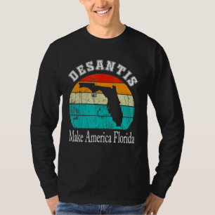 T-shirt Desantis 2024 Faire de l'Amérique Florida Election