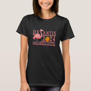 T-shirt Desantis 2024 Faire de l'Amérique Florida Flag Ele
