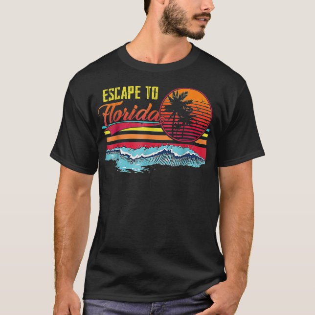 T-shirt Desantis 2024 Faisons de l'Amérique la Floride (Devant)