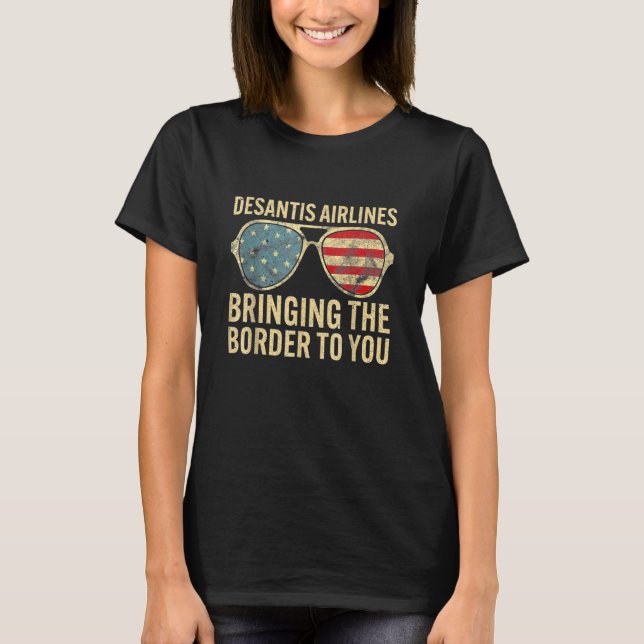 T-shirt DeSantis Airlines_78 (Devant)