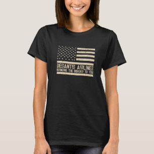 T-shirt DeSantis Airlines Blue 2