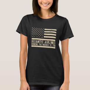 T-shirt DeSantis Airlines Blue_2