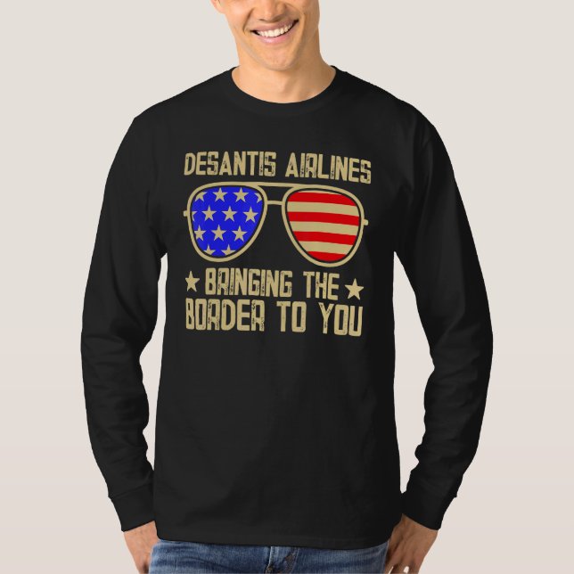 T-shirt Desantis Airlines Bring (Devant)