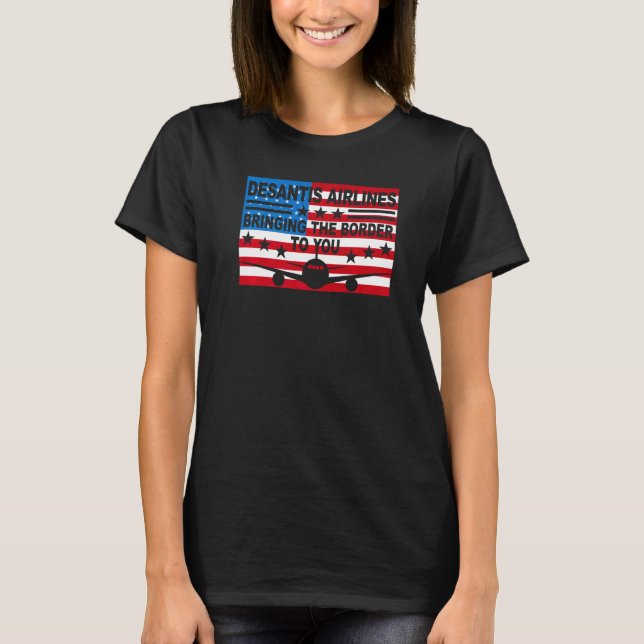 T-shirt DeSantis Airlines DeSantis Airlines 9 (Devant)