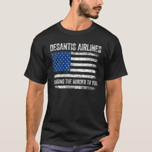 T-shirt DeSantis Airlines Floride USA DeSantis Airlines