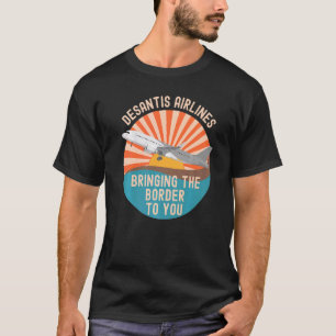 T-shirt DeSantis Airlines Marthas Vineyard Politique Mème